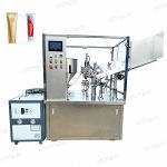 தானியங்கு கிரீம் லோஷன் குழாய்கள் நீர் குளிரூட்டியுடன் சீலிங் இயந்திரத்தை நிரப்புகிறது