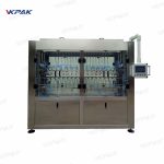 தானியங்கி நேரியல் திரவ நுரை கண்ணாடி பாட்டில்கள் நிரம்பி வழியும் இயந்திரம்