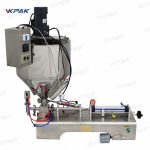 அரை தானியங்கி தேன் மிளகு சாஸ் வெப்பமூட்டும் கலவை நிரப்புதல் உபகரணங்கள்