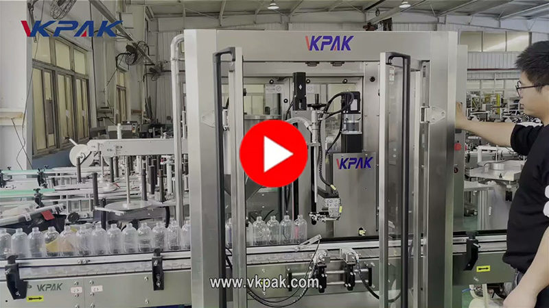 சாஸ், ஷாம்புக்கான ஒற்றைத் தலை நிரப்புதல் வரி