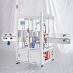 தானியங்கி ஒற்றை நிலையம் எதிரே ஹாட் மெல்ட் க்ளூ லேபிளிங் கருவி