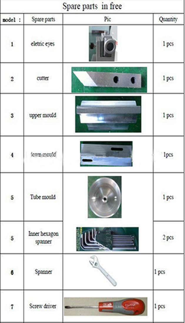 listed parts for ultrasonic tubes sealing machines மீயொலி சீல் செய்வதற்கான உதிரி பாகங்கள்.jpg