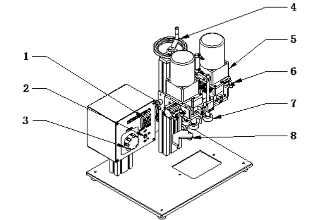 illustration of screw capping machine desktop டெஸ்க்டாப் ஸ்க்ரூ கேப்பிங் மெஷின்.jpg